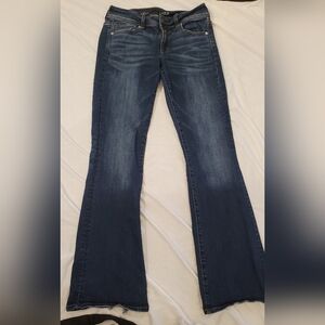 American Eagle Super Stretch Kick Boot Womens 8 Regular Jean.
